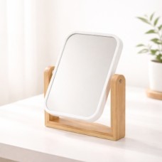 Espelho de Mesa Retangular Bambu